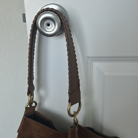 Banana Republic Suede shoulder bag - Picture 4 of 8
